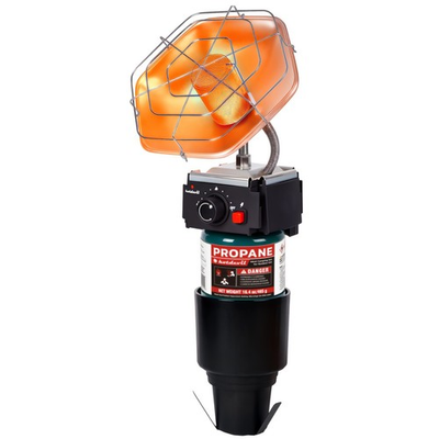 #ad Golf Cart Heater Burner Portable Propane Heater With Cup Holder Pulse Ignition $42.65