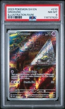 2023 POKEMON SVI EN-SCARLET & VIOLET ILLUSTRATION RARE #210 DROWZEE PSA 8