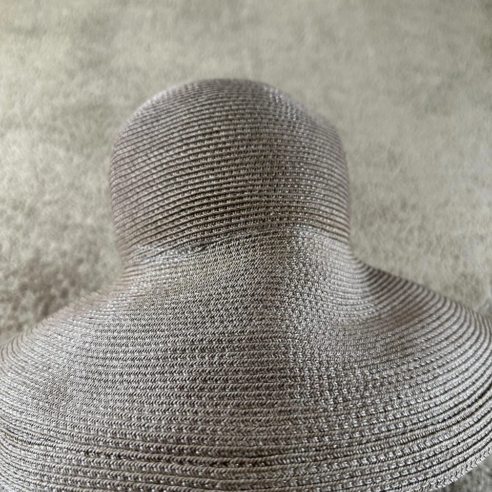 Sombrero de Colección Eric Javits Ala Ancha Para Mujer Mediano Squishee Embalable Sol EE. UU. Foto 3 de 4