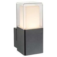 Globo Led AußEnwandleuchte Lampe Dalia Schwarz IP44 12W 600Lm Warmweiß 3000K