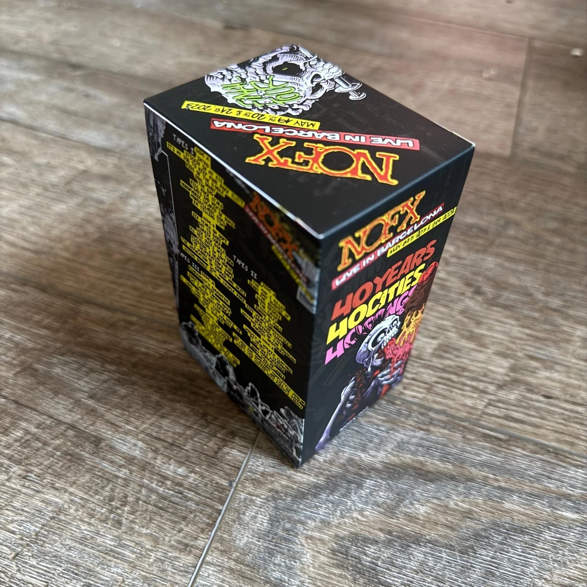 NOFX Live In Barcelona CASSETTE TAPE Boxset (3 Cassettes +
