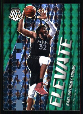 2020 Panini Mosaic Karl-Anthony Towns Elevate Mosaic Minnesota Timberwolves