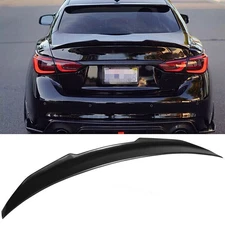For 2014-2019 20 Infiniti Q50 Rear Trunk Spoiler Wing Lip PSM Style Gloss US */L