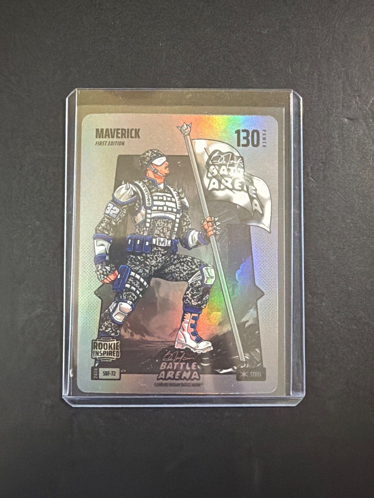 Maverick Bo Jackson Battle Arena 130 Power Steel SBF-72 Foil Rookie Inspired