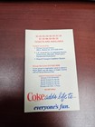 ES25 Indiana Pacers 1978/79 NBA Basketball Pocket Schedule - Coca Cola — photo 2