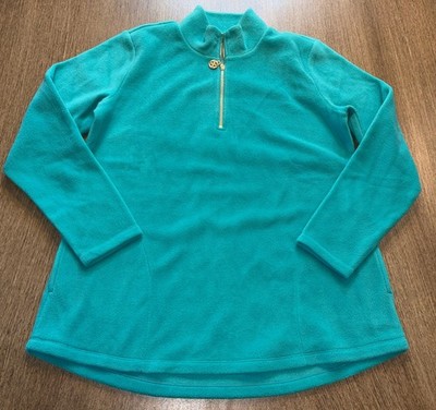 Belle by Kim Gravel Women's Elevate the Everyday Fleece Half Zip Sweater XS NWOT