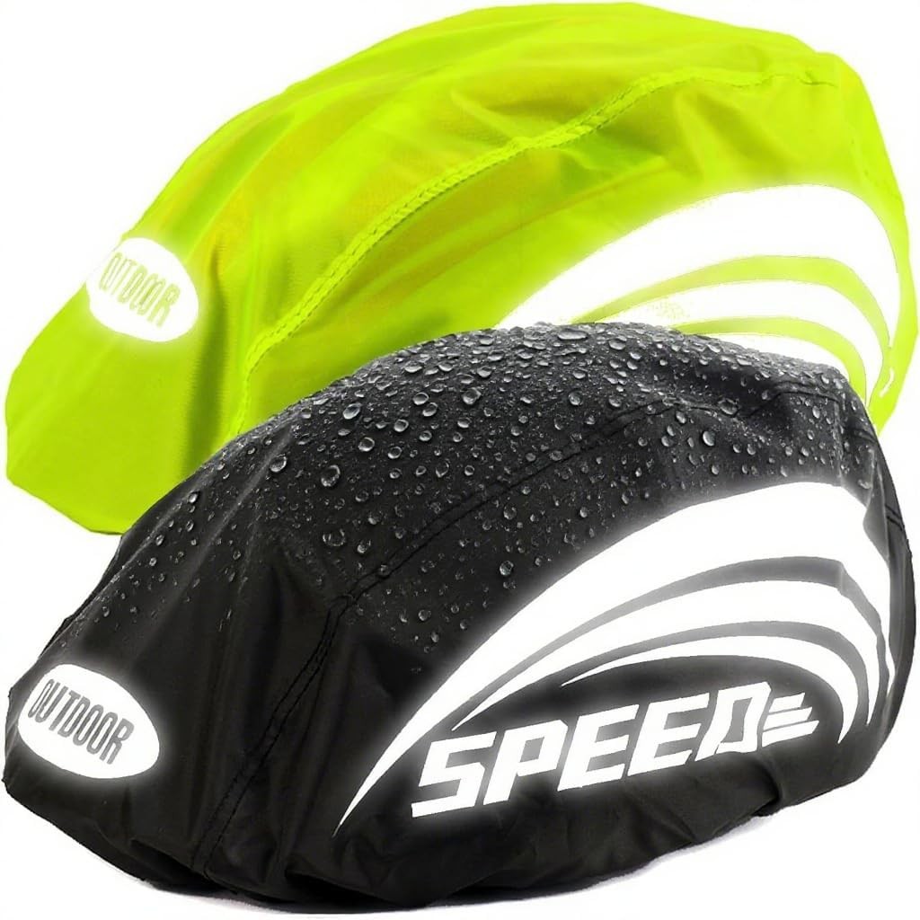 Helmet Rain Covers (green Black)