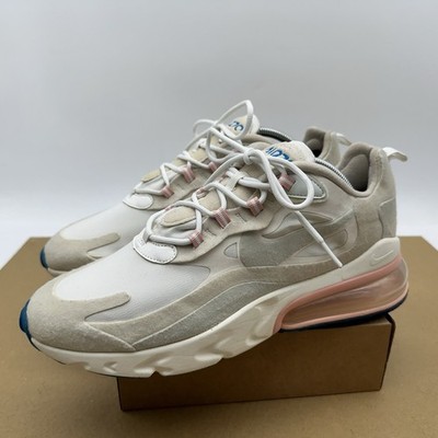 Nike Air Max 270 React American Modern Summit White Sneaker Mens 10.5 AO4971-100