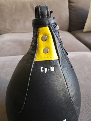 RARE! Everlast Boxing Kangroo Leather Speed Bag Medium 9
