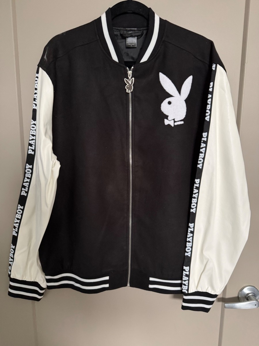 Playboy Varsity Jacket Mens Size Large New With Tags | eBay