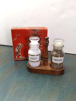 Vintage John Wagner & Sons Salt & Pepper New In Original Box - Fast Shipping 