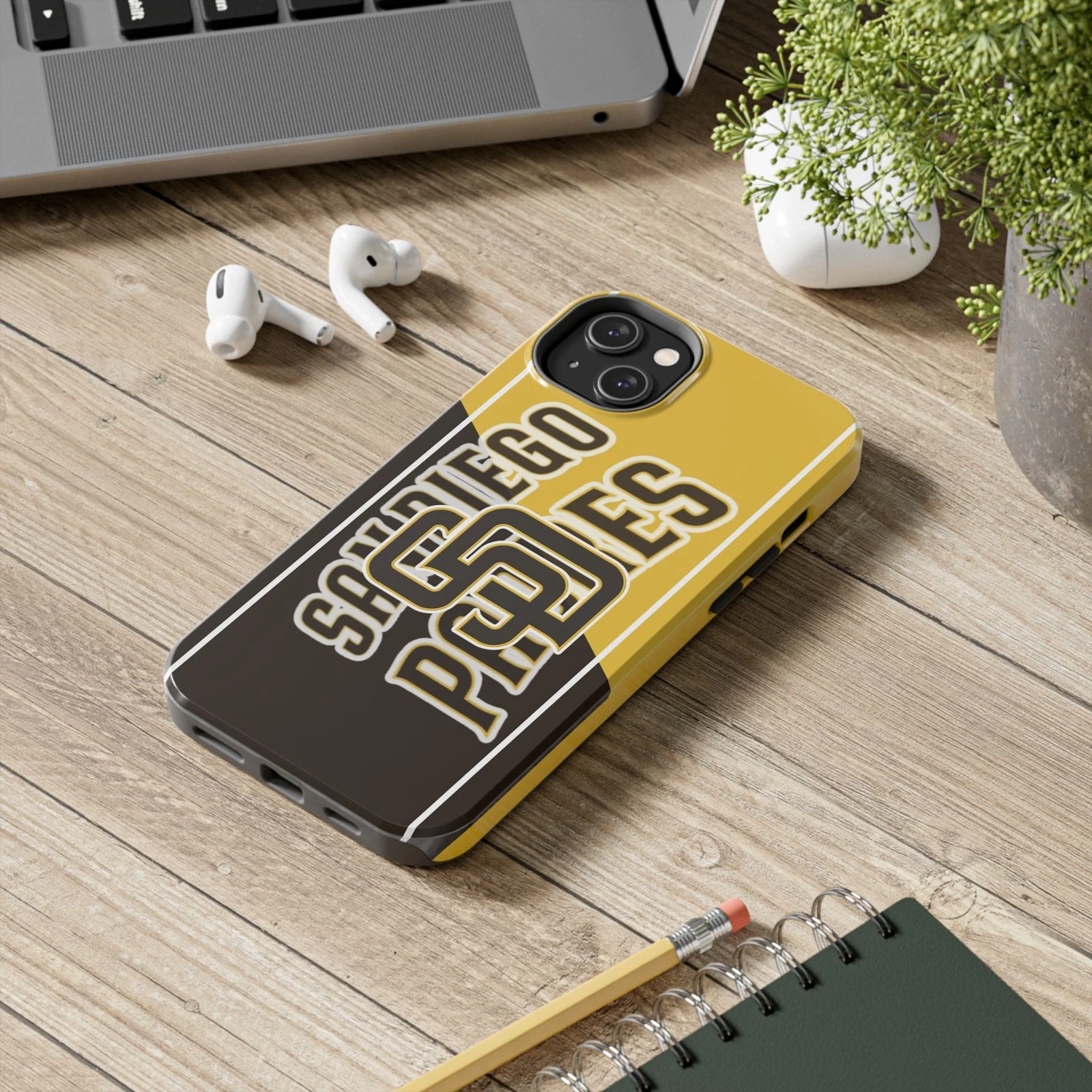 San Diego Padres Phone Case, Baseball Fan Gift Samsung Galaxy Apple Iphone