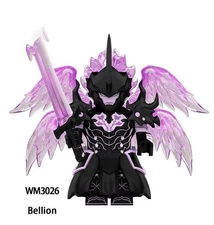 2 inch Custom Solo Leveling Bellion Minifigure with Base, New/Mint