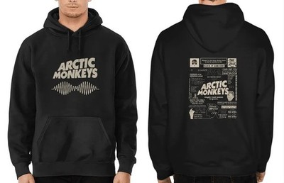 Arctic_Monkeys Graphic Hoodie - Black Double-Sided Hoodie