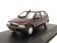 Citroen AX TEN 1992 Opera Red 1/43 Norev CITROEN