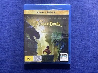 The Jungle Book | Digital Copy : Live Action (Blu-ray, 2016) Brand New Sealed