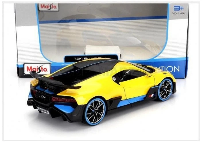 Maisto 31526Y Bugatti - Divo 2018 - Yellow - 1/24 - Image 2 of 2