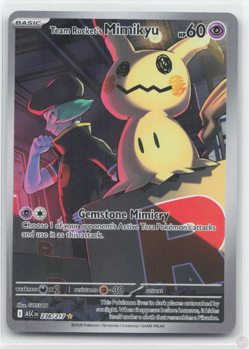 Team Rocket's Mimikyu Pokémon TCG Cards for sale | eBay