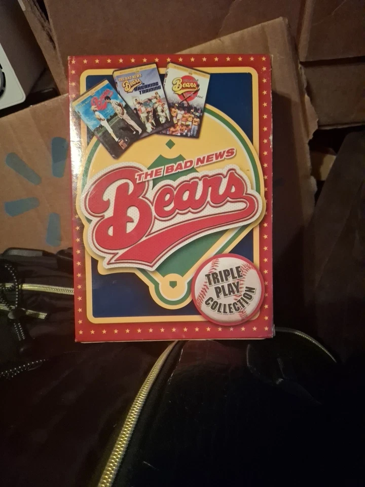 The Bad News Bears Triple Play DVD 2005 Release, 3-Disc Set with Slip Case Foto 3 de 3