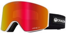 Dragon Nfx Mag sopra gli Occhiali Bonus Sci DRG150-011 Icon / Rossa & Luce Rosa