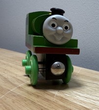 Thomas Friends Wooden Railway Percy Engine 6 Learning Curve 2000s