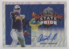 2020 Leaf Metal Draft State Pride Silver Wave Austin Hendrick #SP-AH1 Auto 4z8