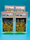 PSA 10, 9, 9, 9 - 2021 Pokemon Celebrations Pikachu V-Union 4 Card Set