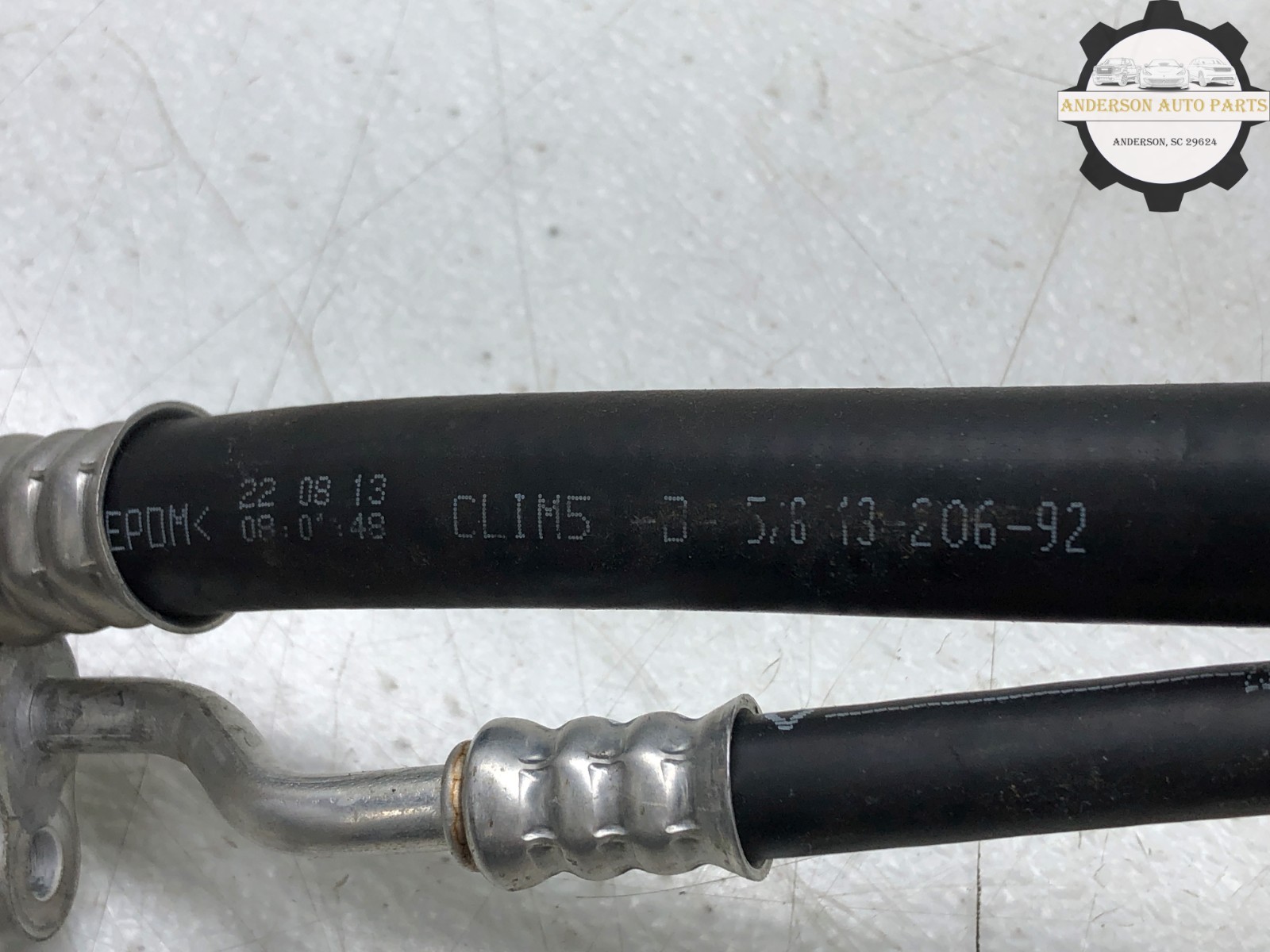 2014-2019 MASERATI QUATTROPORTE 3.8L A/C AIR CONDITIONING LINE PIPE TUBE SET OEM