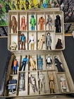 Star Wars Figure Lot Of 24 Plus Collectors Case 1977 To 1984 Kenner