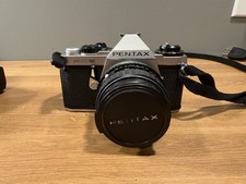 Pentax ME Super 35mm Film Camera  SMC Pentax-M 50mm f/1.4 Untested
