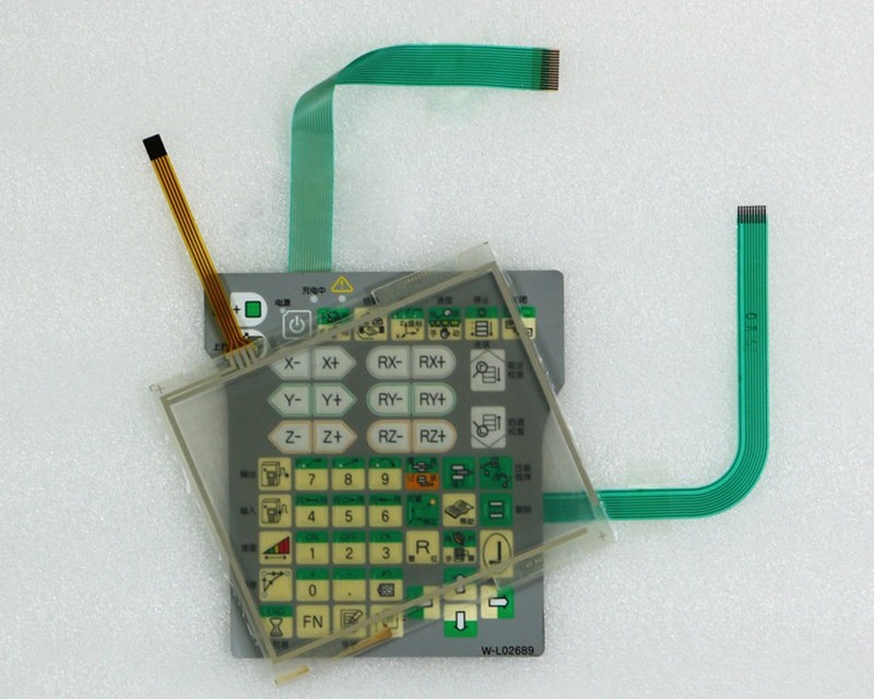 New For OTC Robot FDTPFSJN-2L08 W-L02534 Membrane Keypad Touch Screen Glass