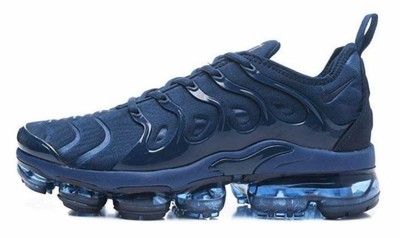 all blue nike vapormax plus