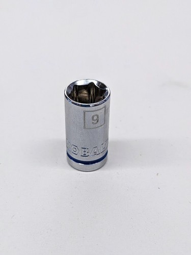 Kobalt 1/4" Drive 6 Point Metric Sockets Blue Color Band - PICK YOUR SIZE - Picture 15 of 26
