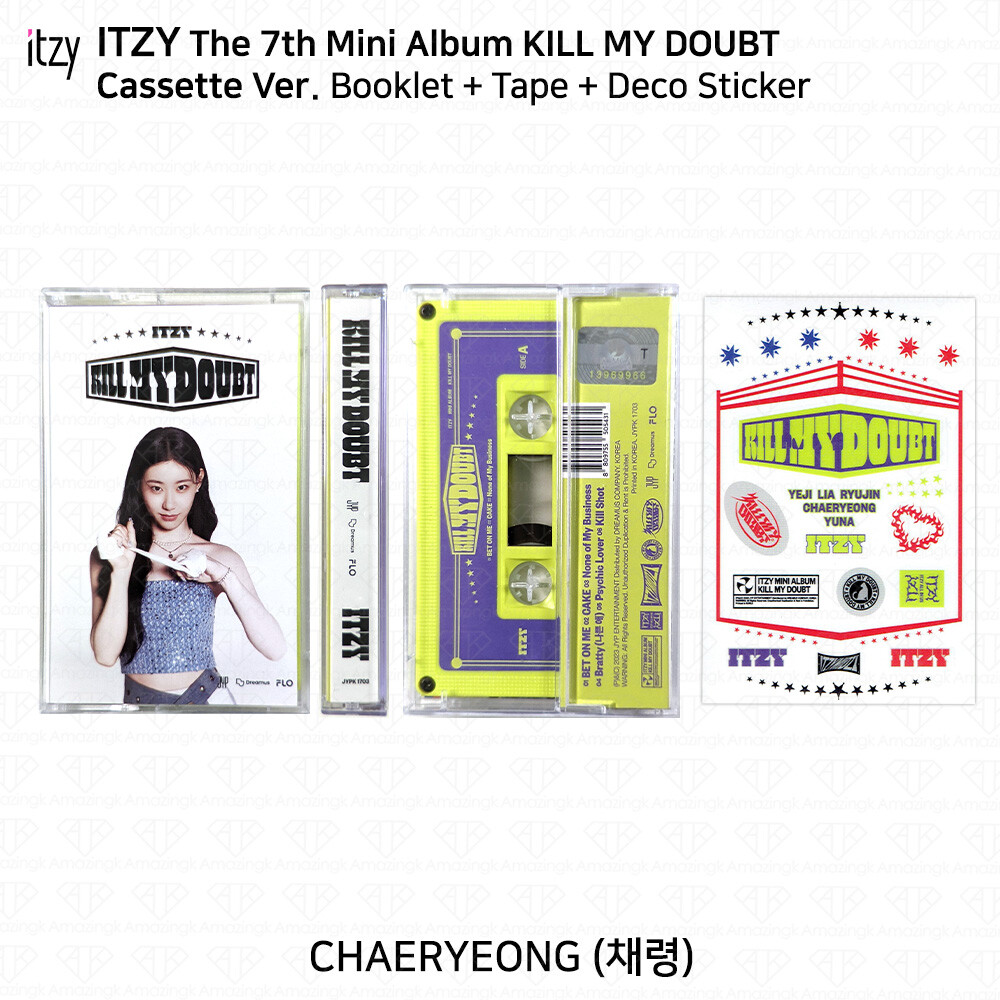 ITZY The 7th Mini Album KILL MY KILL MY DOUBT Cassette Ver