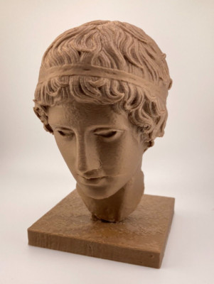 GREEK SCULPTURE EPHEBE 7.3 INCH/185 MM, MUSEUM REPRODUCTION