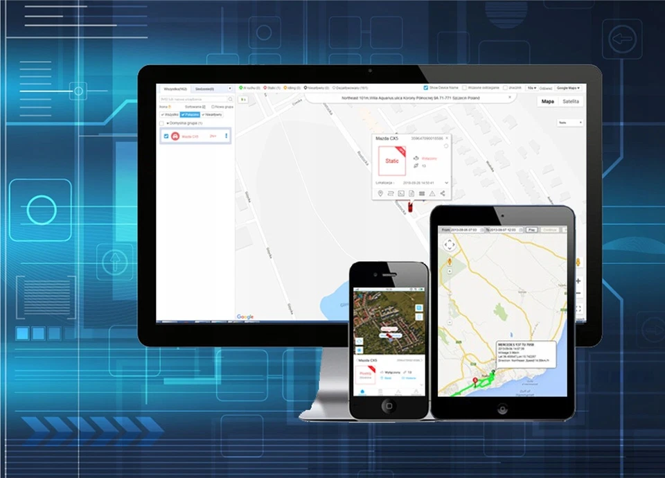 Echtzeit Automobil Ortungsgerät RTX OBD2 - Bild 3 von 4