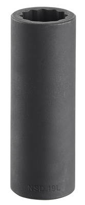 Facom NSD.18L 1/2   Antrieb tief Bi-Sechskant (12-Punkt) Steckschlüssel 18 mm