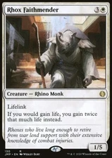MTG Magic the Gathering Rhox Faithmender (130/496) Jumpstart LP