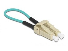Delock Cavo di Prova Accoppiatore Loopback Fibra Ottica Multimodale OM3 LC
