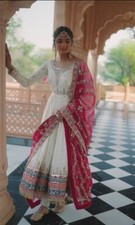 Launching New Festivals  Party Wear Look Georgette Anarkali Gown With Dupatta