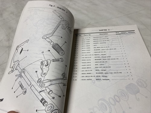Yamaha Rd200 Rd200dx Type 397 1975 Parts Catalogue List Rd 200 - Picture 4 of 10