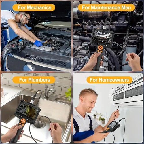 Large Screen 4.3'' 1080P HD Camera IPS 5M Endoscope Inspection Borescope IP67 - Picture 7 of 17