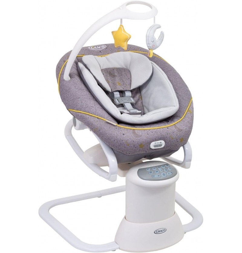 Graco All Ways Soother Sdraietta Neonato Elettrica Max 9 Kg Stargazer