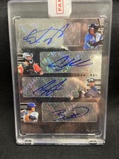 2021 Absolute Iconic Ink Quad Autos Franco, Rutschman, Lewis, Witt Jr. 12/25