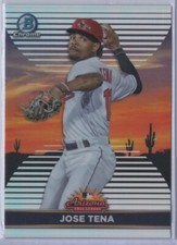 2022 Bowman Chrome Jose Tena RC Arizona Fall League Guardians AFLS-17 Rookie