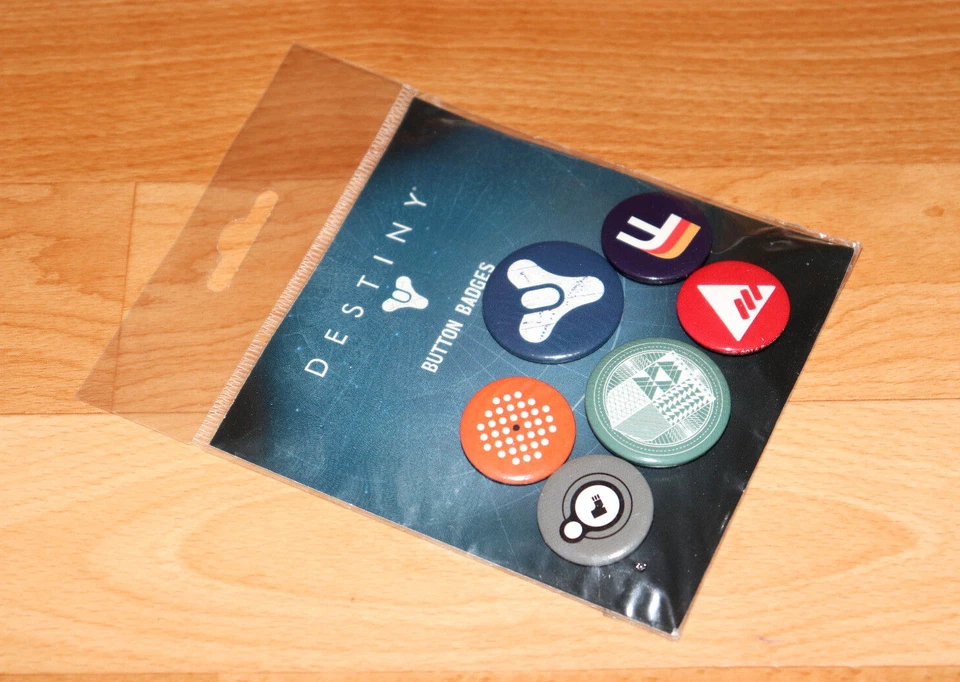 Destiny video game Rare Rare Button Badges Set PS3 PS4 Xbox One 360 - Image 3 of 4