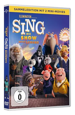 Sing 2 - Die Show deines Lebens - DVD / Blu-ray / 3D / 4k UHD / Hörspiel CD *NEU