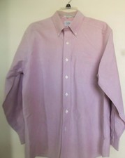 L L Bean Men's Wrinkle Resistant Button Down Dress Shirt - Sz 15 1/2 32