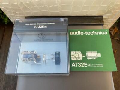 Audio Technica AT32E MC Phono Cartridge - USED In box, manual, complete!