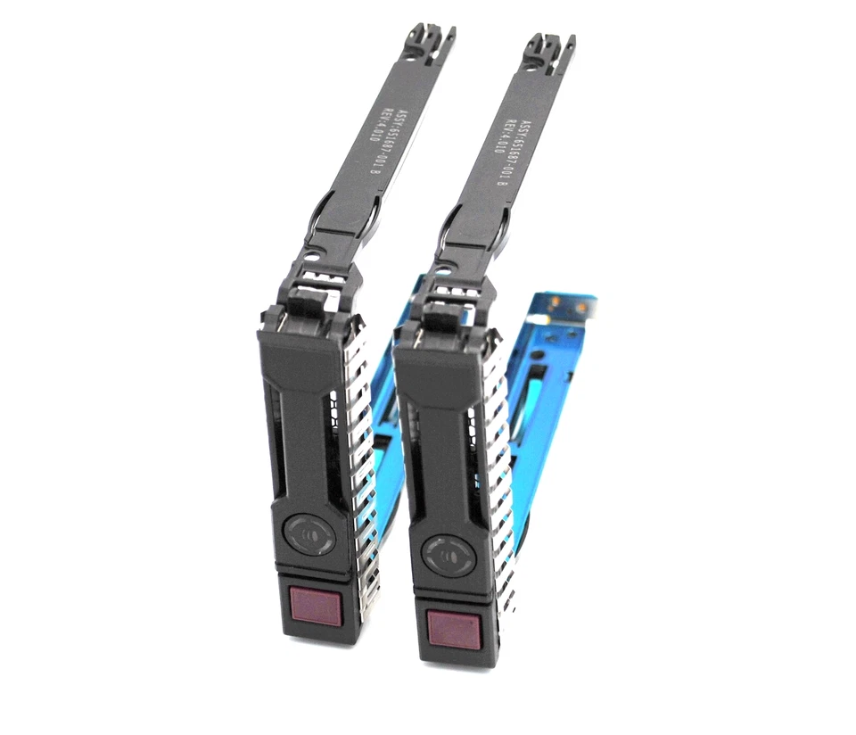 2-pcs 2.5" SFF HDD Caddy Sled For HP ProLiant DL380 DL380p DL360p DL180 Gen8 G9 - Image 2 of 4